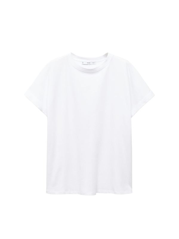 MANGO MANGO Тениска 'SEVILLA'  бяло