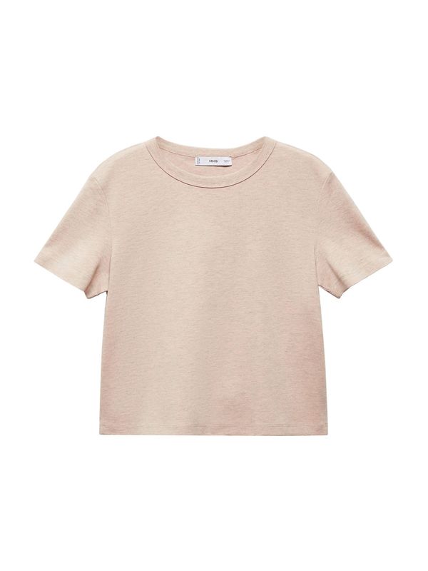 MANGO MANGO Тениска 'TRUFFLE'  таупе сиво