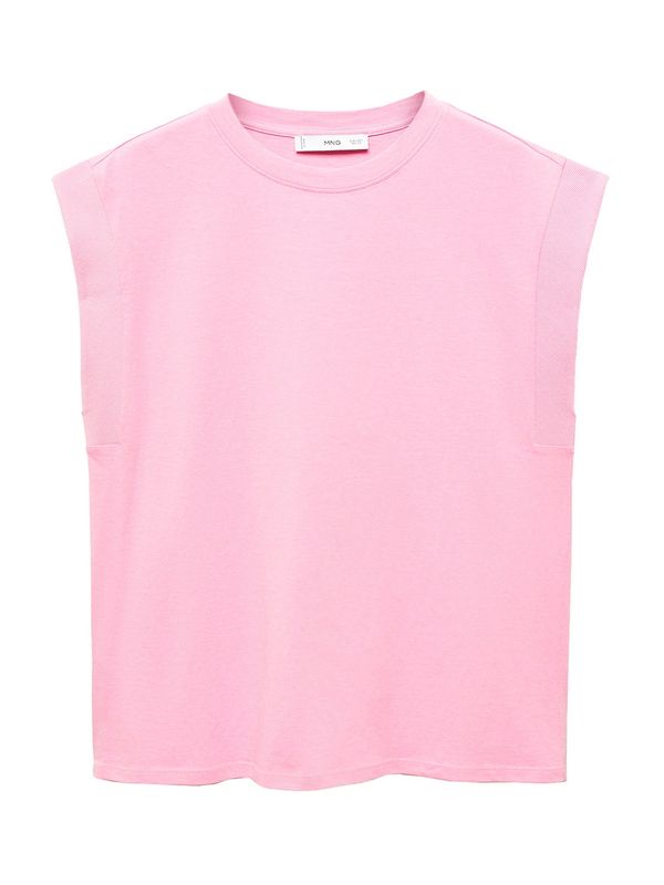 MANGO MANGO Тениска 'VIRI'  бледорозово