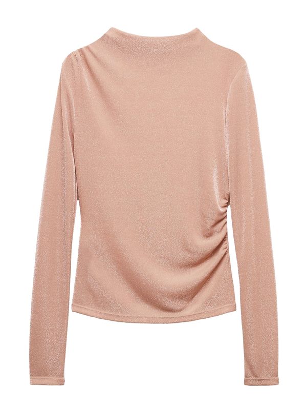 MANGO MANGO Тениска 'XMERI2'  пепел от рози