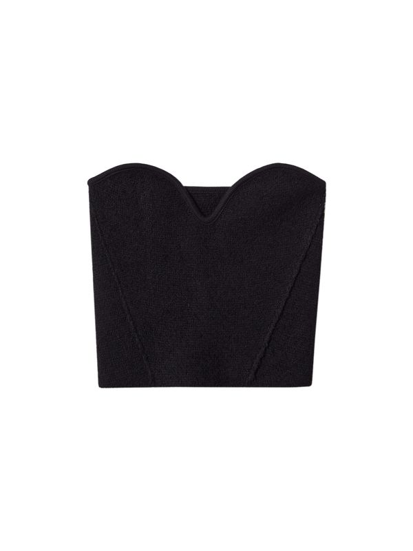 MANGO MANGO Топ  черно