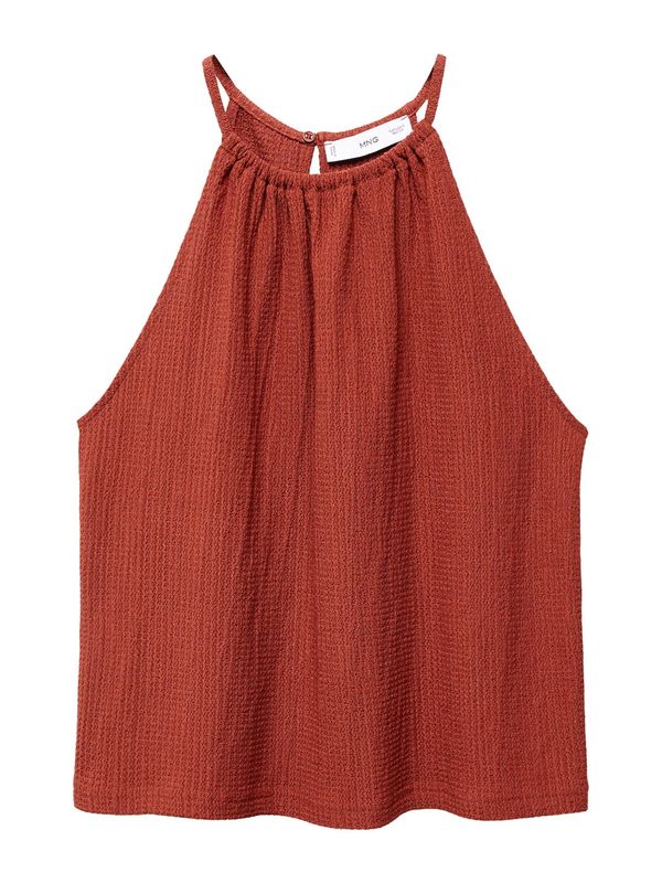 MANGO MANGO Топ 'MATILDA'  ръждиво кафяво