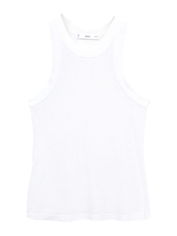 MANGO MANGO Топ 'NOIR'  бяло