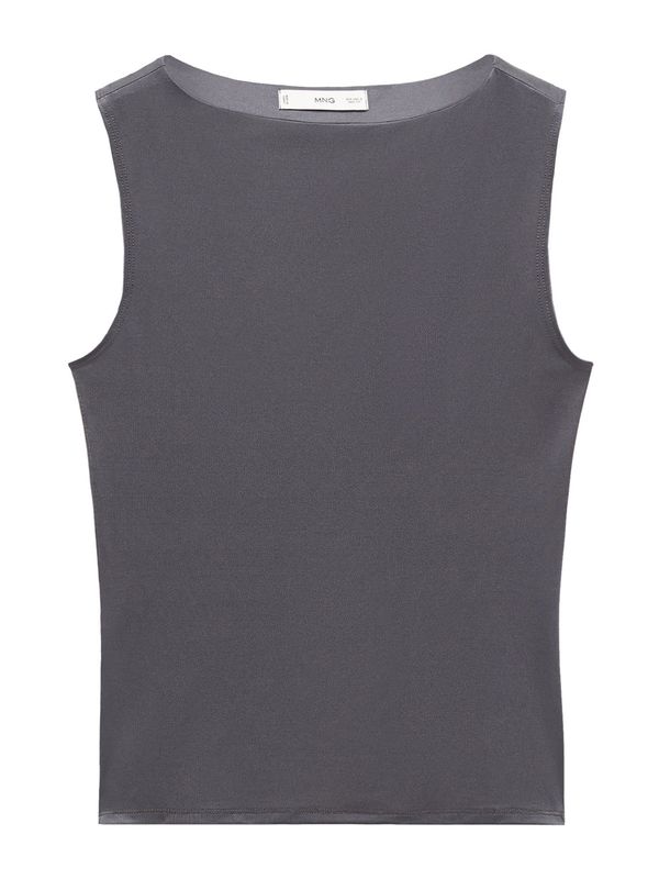 MANGO MANGO Топ 'TECLA'  графитено сиво