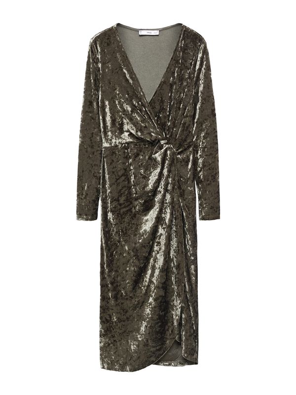 MANGO MANGO Вечерна рокля 'Xmarti'  каки