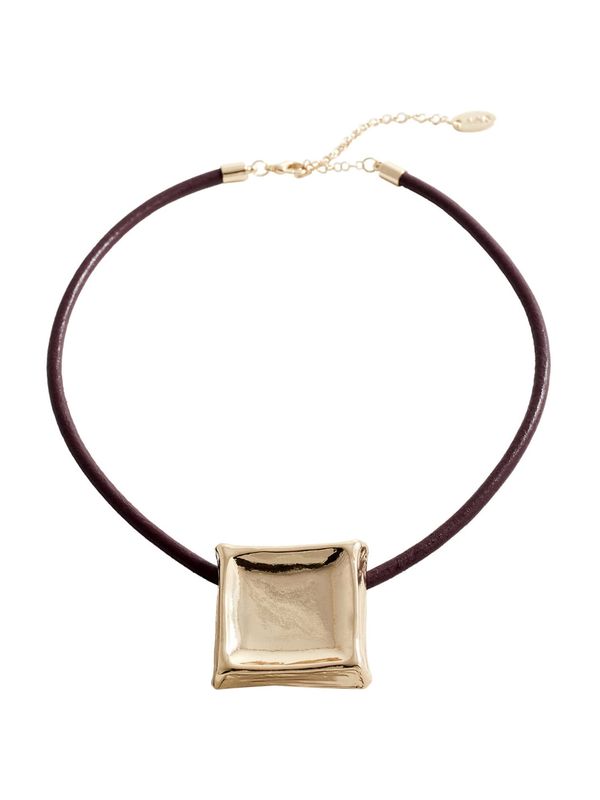 MANGO MANGO Верижка  кафяво / злато