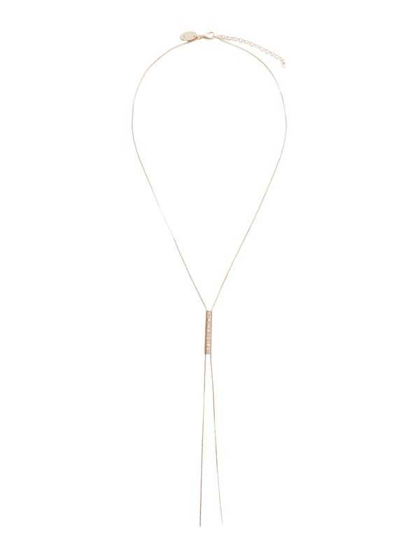 MANGO MANGO Верижка  злато / прозрачно