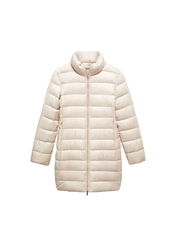 MANGO MANGO Зимно яке  кремаво