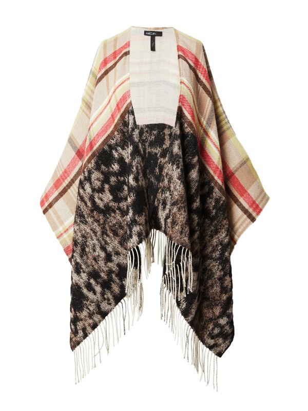 Marc Cain Marc Cain Пелерина  бежово / кафяво / светлозелено / червено