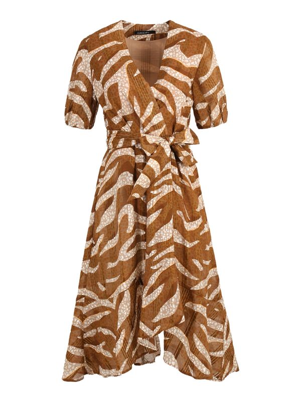 Marc Cain Marc Cain Рокля  бежово / кафяво