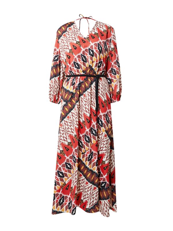 Marc Cain Marc Cain Рокля  червено / бордо / бяло