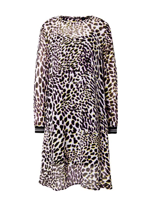 Marc Cain Marc Cain Рокля  жълто / люляк / пастелно розово / черно