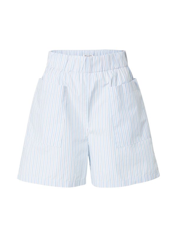 Marc O'Polo DENIM Marc O'Polo DENIM Панталон  опушено синьо / нощно синьо / светлосиньо / бяло