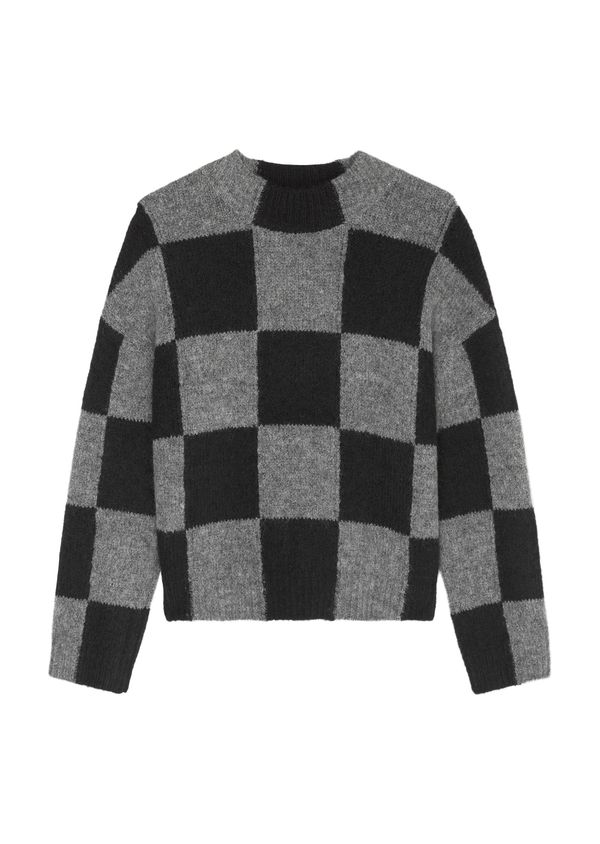 Marc O'Polo DENIM Marc O'Polo DENIM Пуловер  сиво / черно