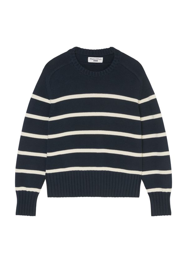 Marc O'Polo DENIM Marc O'Polo DENIM Пуловер  светлобежово / морскосиньо