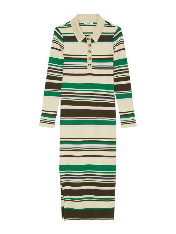 Marc O'Polo DENIM Marc O'Polo DENIM Рокля  бежово / зелено / розово / черно