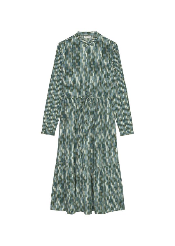 Marc O'Polo DENIM Marc O'Polo DENIM Рокля тип риза  светлобежово / светлосиньо / каки / тъмнозелено