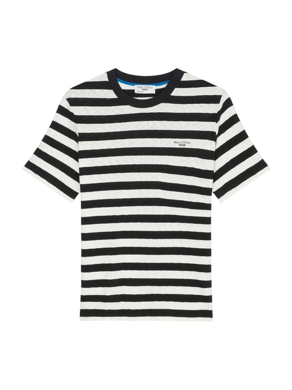 Marc O'Polo DENIM Marc O'Polo DENIM Тениска  черно / бяло