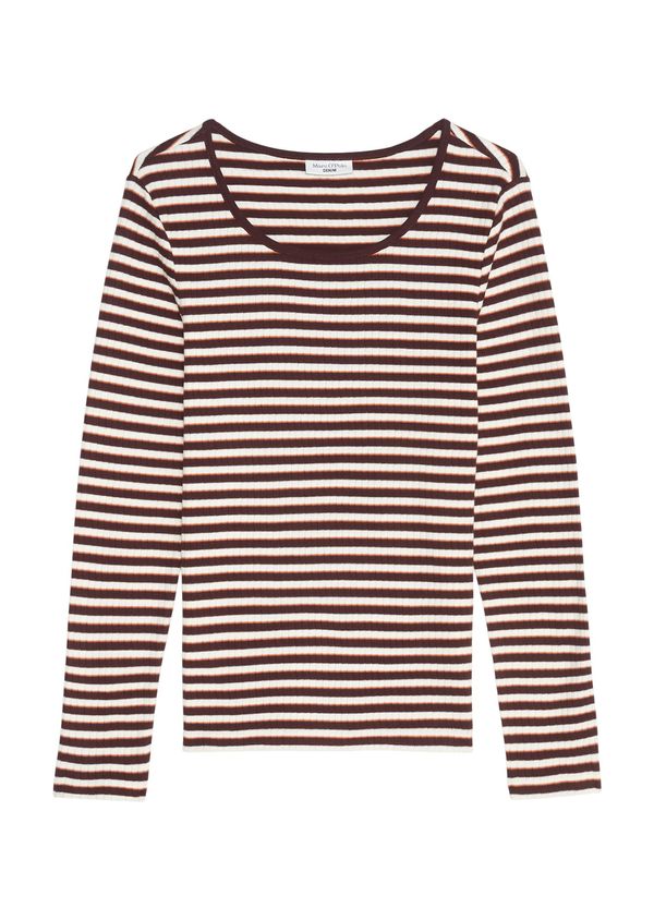 Marc O'Polo DENIM Marc O'Polo DENIM Тениска  карамел / бордо / бяло