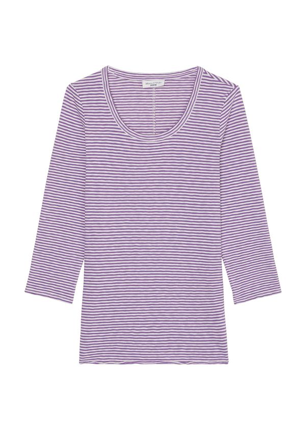 Marc O'Polo DENIM Marc O'Polo DENIM Тениска  лилав / бяло