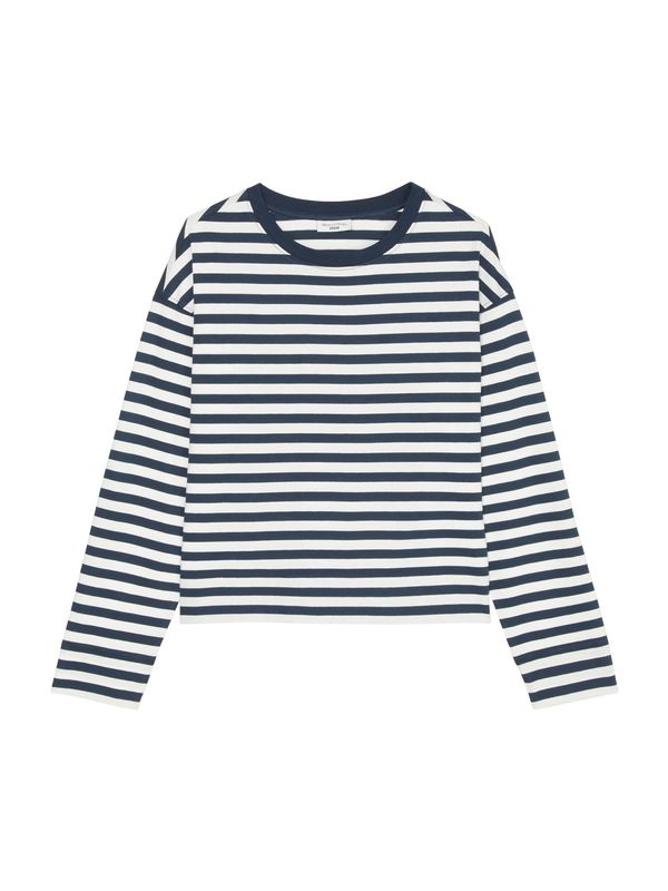 Marc O'Polo DENIM Marc O'Polo DENIM Тениска  нейви синьо / бяло