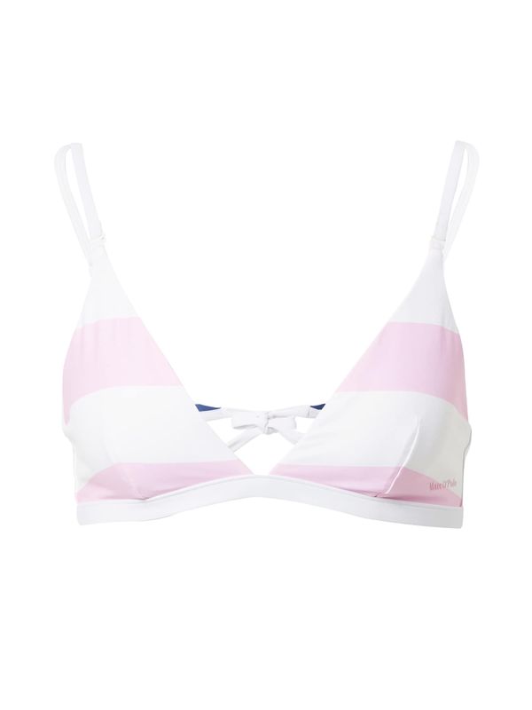 Marc O'Polo Marc O'Polo Горнище на бански 'Kalmar'  бледорозово / бяло