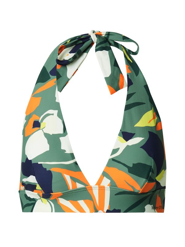 Marc O'Polo Marc O'Polo Горнище на бански  синьо / зелено / оранжево / бяло