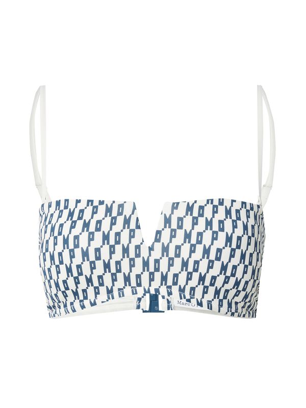 Marc O'Polo Marc O'Polo Горнище на бански  тъмносиньо / бяло