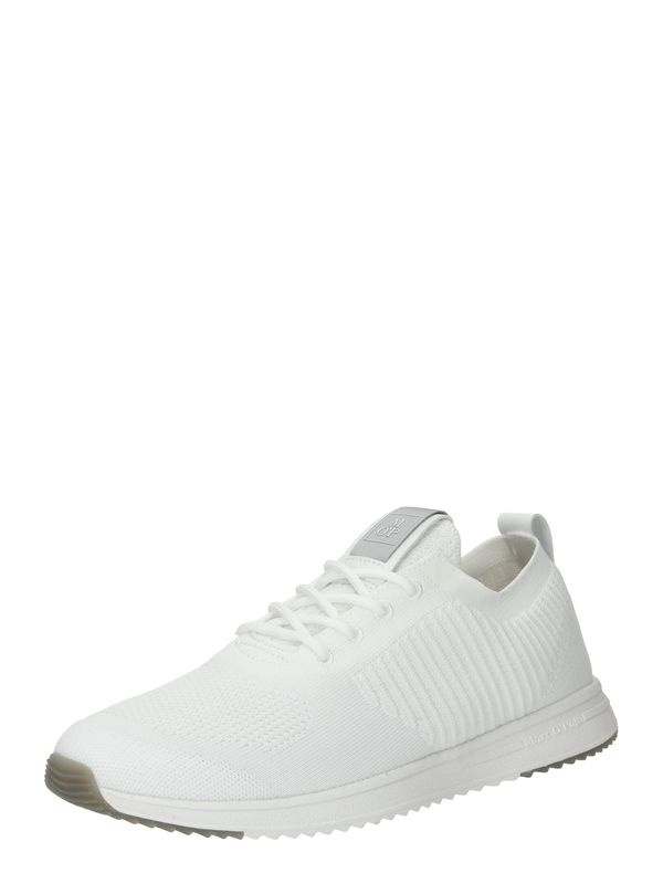 Marc O'Polo Marc O'Polo Ниски маратонки 'Jasper'  сиво / бяло