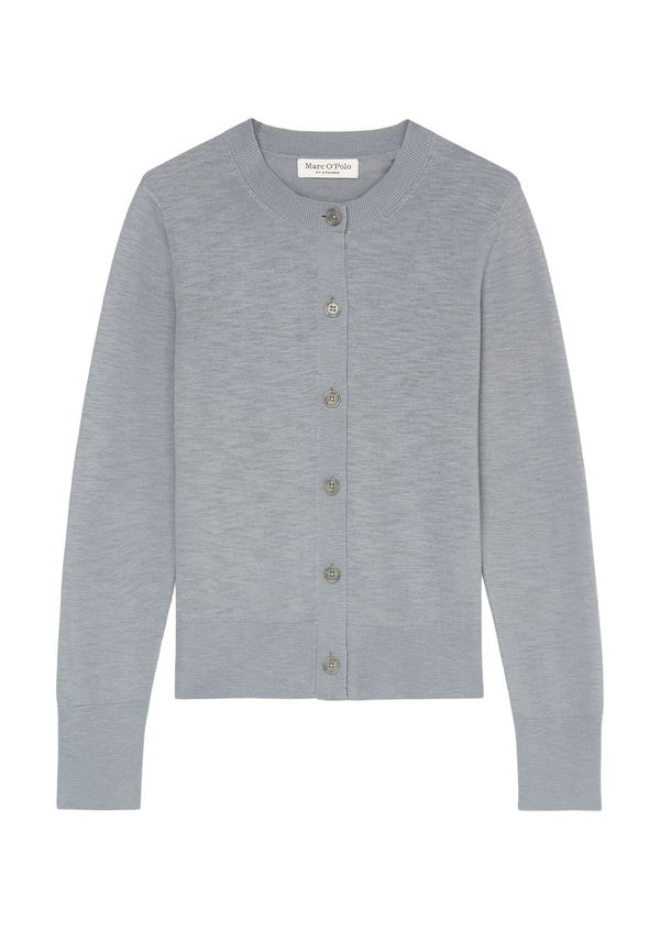 Marc O'Polo Marc O'Polo Плетена жилетка  опушено синьо