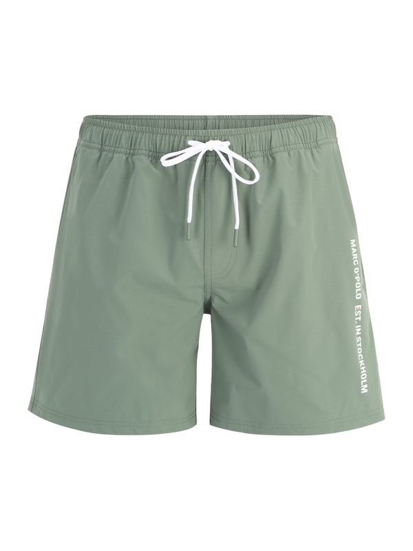 Marc O'Polo Marc O'Polo Шорти за плуване 'Essentials'  мента / бяло