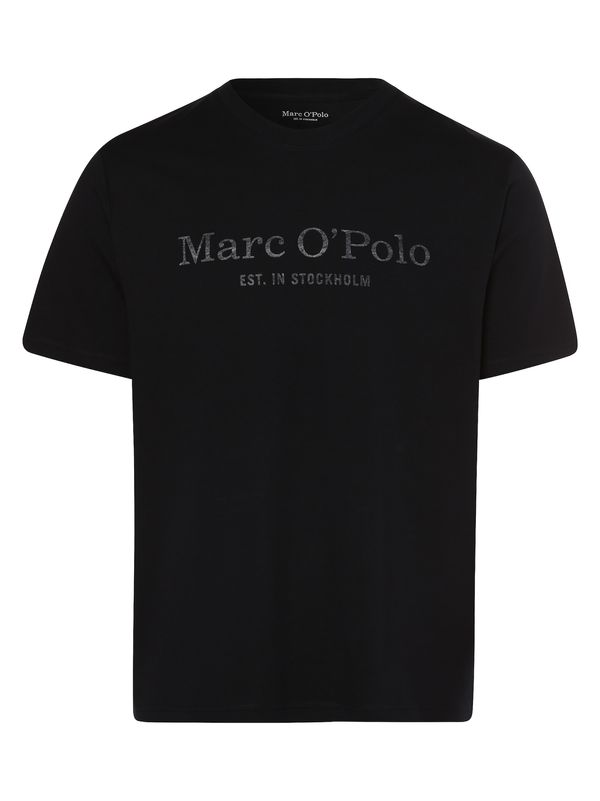 Marc O'Polo Marc O'Polo Тениска  черно / сребърно