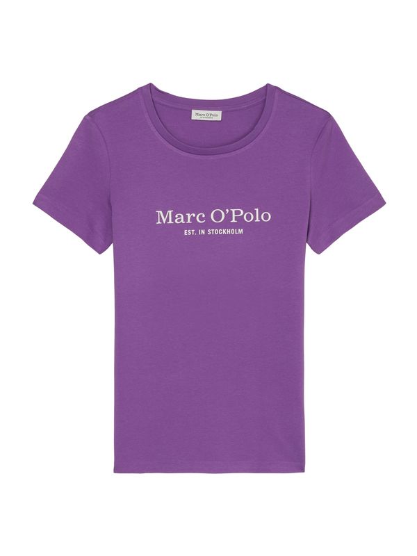 Marc O'Polo Marc O'Polo Тениска  лилав / бяло