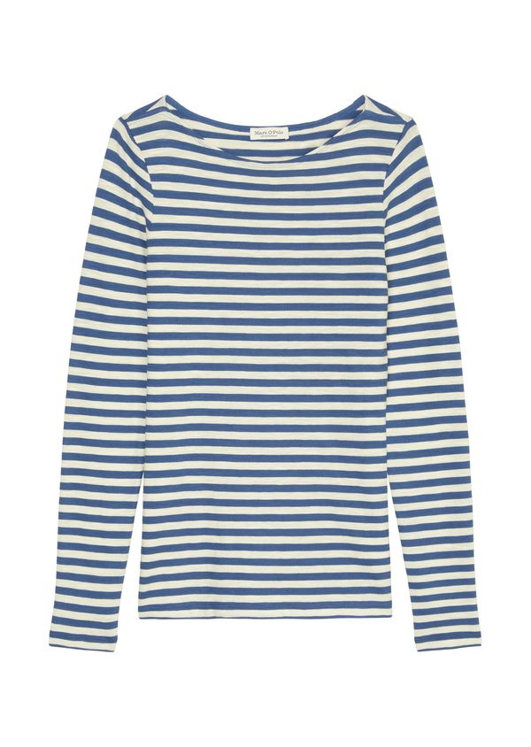 Marc O'Polo Marc O'Polo Тениска  нейви синьо / естествено бяло