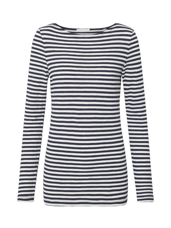 Marc O'Polo Marc O'Polo Тениска  нощно синьо / бяло