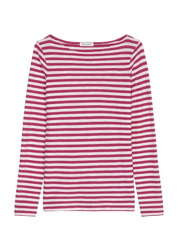 Marc O'Polo Marc O'Polo Тениска  розово / бяло