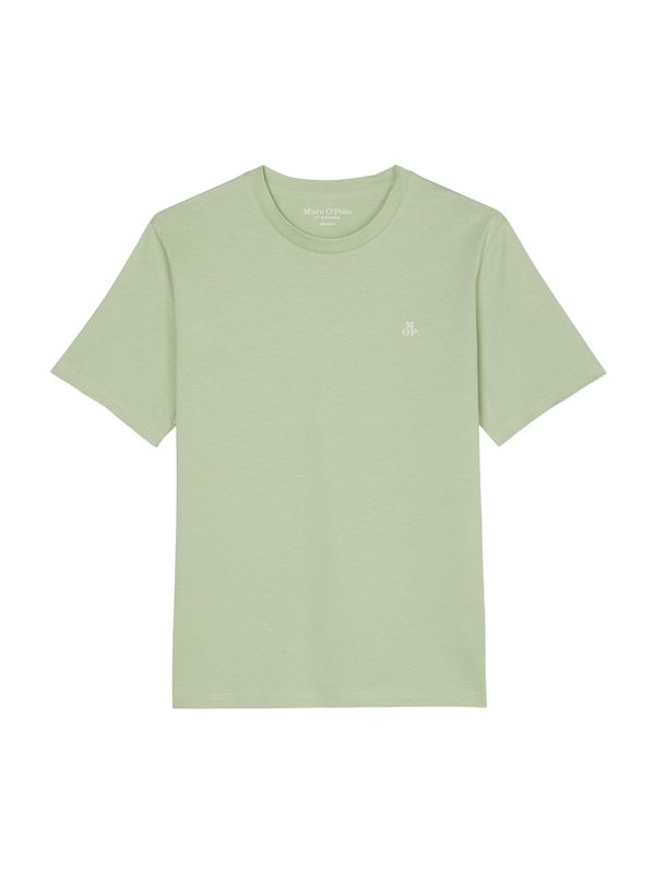 Marc O'Polo Marc O'Polo Тениска  светлозелено / бяло