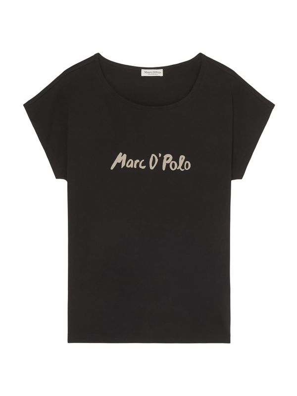 Marc O'Polo Marc O'Polo Тениска  таупе сиво / черно