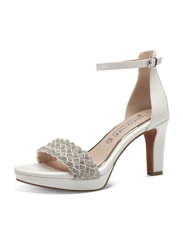 MARCO TOZZI by GUIDO MARIA KRETSCHMER MARCO TOZZI by GUIDO MARIA KRETSCHMER Сандали с каишка  бежово / слонова кост / прозрачно