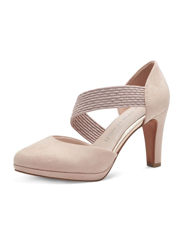 MARCO TOZZI MARCO TOZZI Официални дамски обувки  кремаво / злато