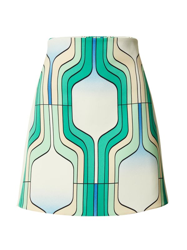 Marella Marella Пола 'DRIADE'  бежово / зелено / черно / бяло