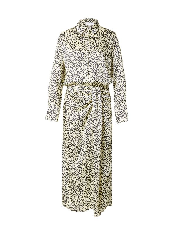 Marella Marella Рокля 'ALGHERO'  морскосиньо / пастелно жълто