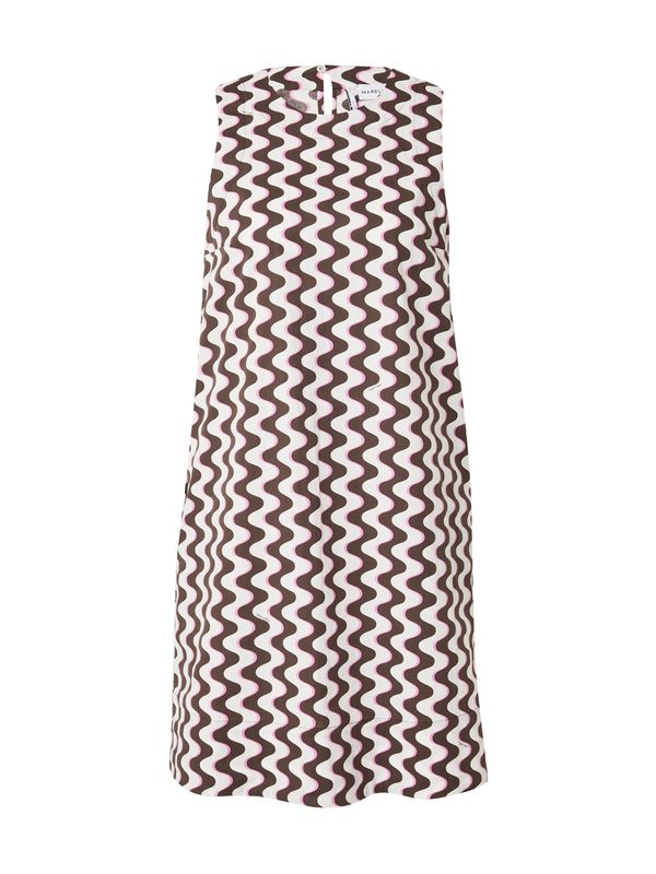 Marella Marella Рокля 'MORINA'  шоколад / светлорозово / бяло