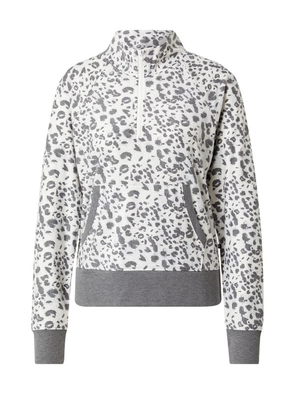 Marika Marika Спортен суитшърт с качулка 'DARA'  тъмносиво / бяло