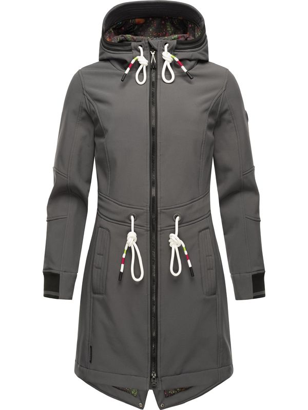 MARIKOO MARIKOO Функционално палто 'Mount Furnica'  антрацитно черно