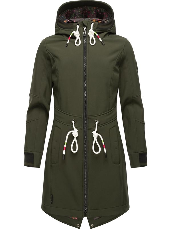 MARIKOO MARIKOO Функционално палто 'Mount Furnica'  каки / бяло