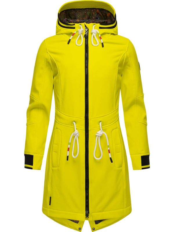 MARIKOO MARIKOO Функционално палто 'Mount Furnica'  лайм / черно