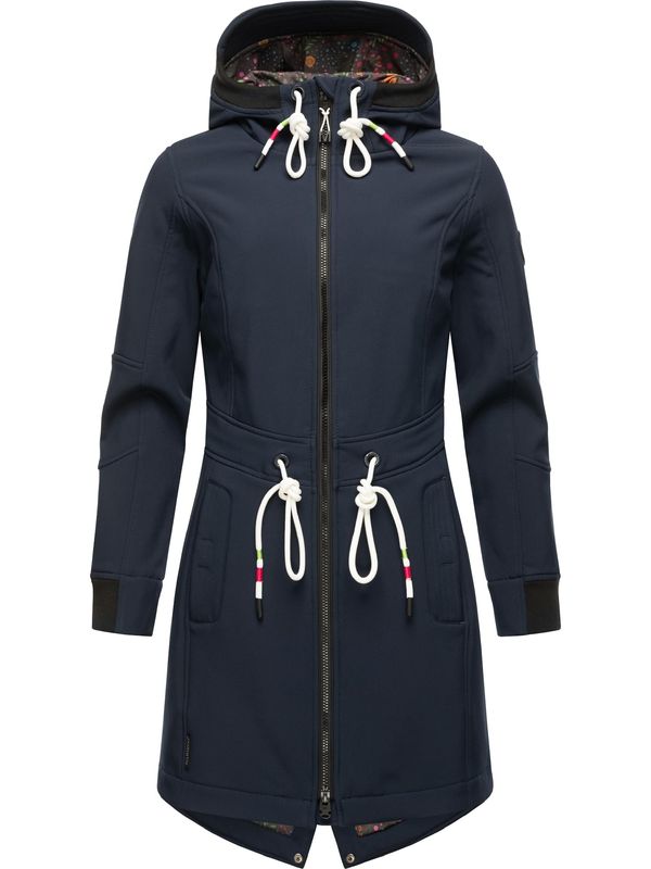 MARIKOO MARIKOO Функционално палто 'Mount Furnica'  нейви синьо / червено / бяло