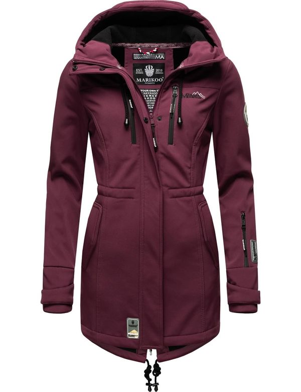 MARIKOO MARIKOO Функционално палто 'Zimtzicke'  бордо