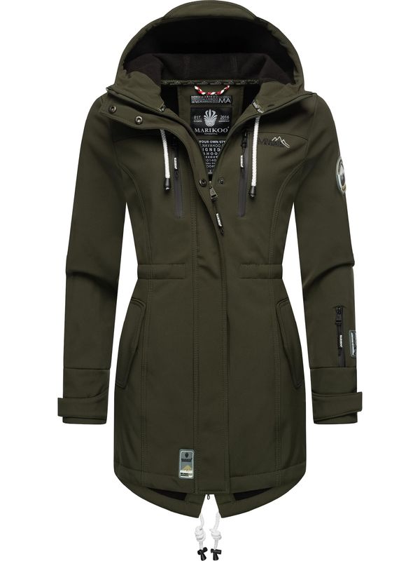 MARIKOO MARIKOO Функционално палто 'Zimtzicke'  кремаво / каки